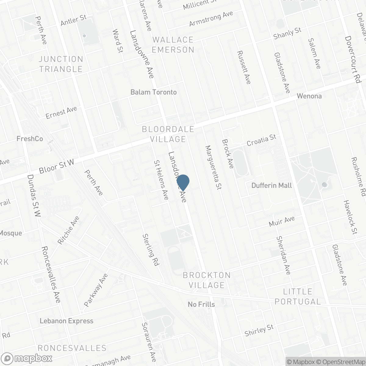 539 LANSDOWNE AVENUE, Toronto, Ontario M6H 3Y2